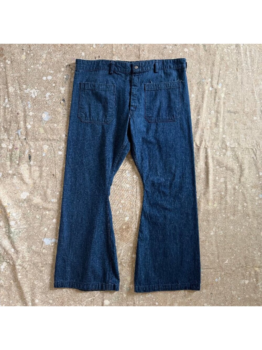 70's USN Seafarers Selvedge Dungaree Denim Pants